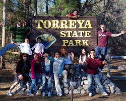 CIES students at Torreya State Park